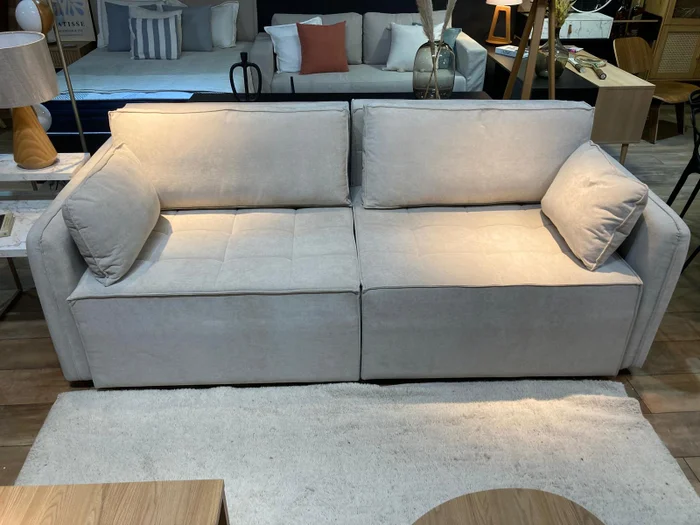 Sofá Cama Extensible Ravello 230cm - Beige - Sillones y sofás, Uruguay | Berna home, vista 2