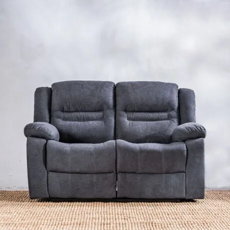 Sillón Reclinable Renno 2 Cuerpos Gris en Gris - Sillones y sofás, Uruguay | Aihaus