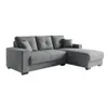 Sillón 3 cuerpos con Chaise Izquierdo - Toronto - Gris Grafito en Gris - Sillones y sofás, Uruguay | Ecowood, vista 2 de 2