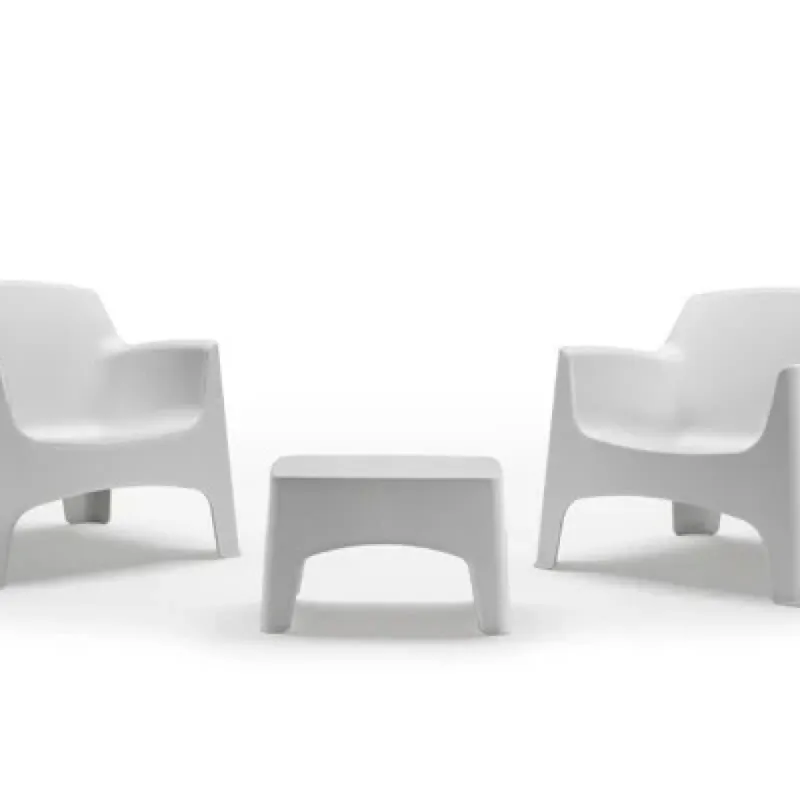 SET IBIZA TERRACE 2 SILLONES 1 MESA GRIS en Gris - Muebles para el exterior, Uruguay | Alfa Ventas