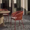 Silla Yanet cuerda terracota en Rojo - Sillas, Uruguay | Kavehome, vista 3 de 8