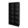 Biblioteca Mdf Negro Clean en Negro - Bibliotecas, Uruguay | Divino, vista 2 de 4