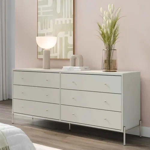 Cómoda Aparador Jasper 1.82 - White Matte Champ - Cómodas, Uruguay | Rústico Hogar