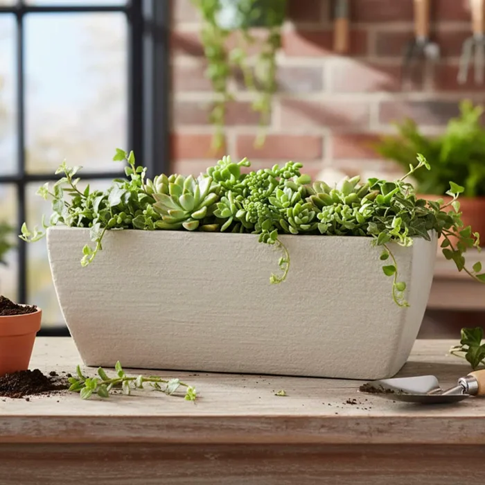 Jardinera para amurar o apoyar de 50cm - Macetas, Uruguay | Alta Gracia Deco, vista 11