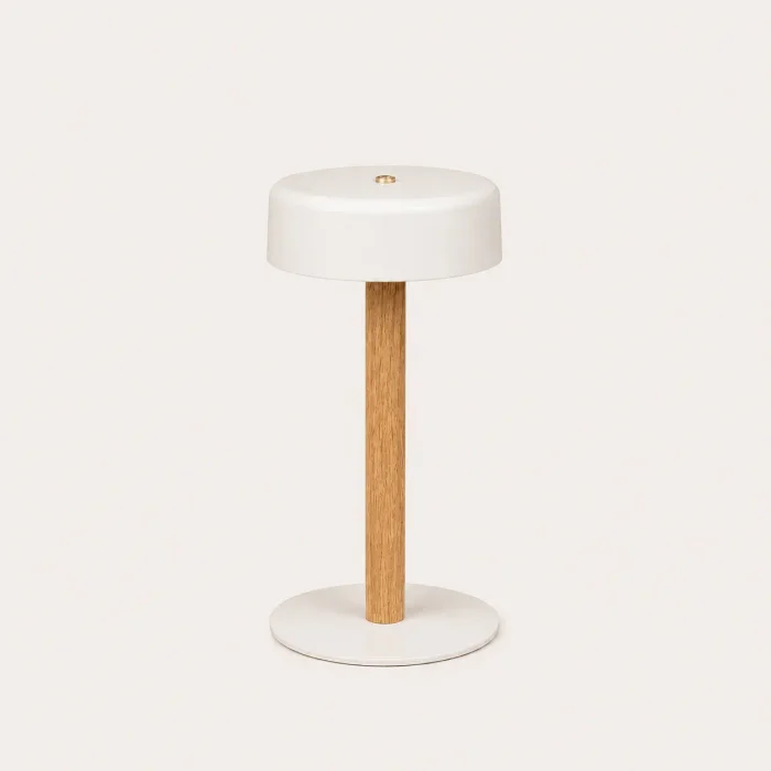 LÁMPARA MESA SKIVE en Blanco - Lámparas de mesa, Uruguay | HomeTouch