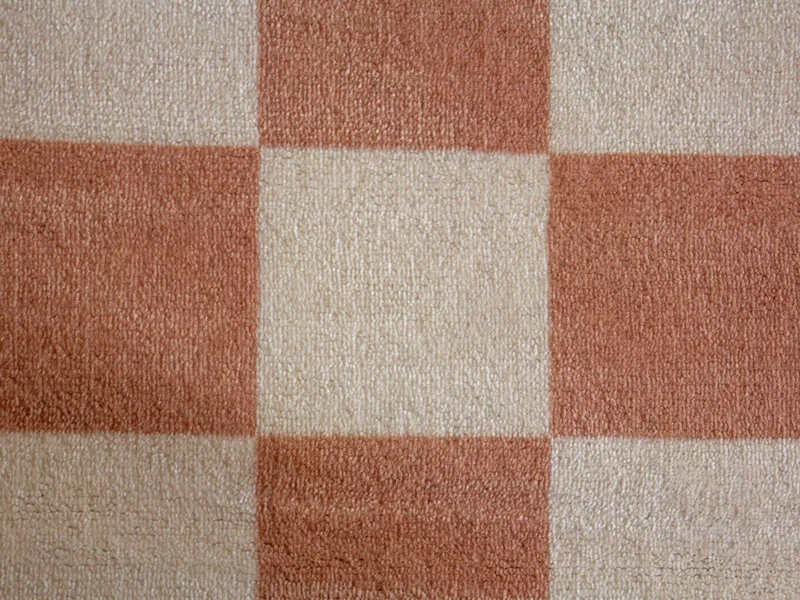 alfombra damera beige en Multicolor - Alfombras, Uruguay | Proyecto Forma, vista 3