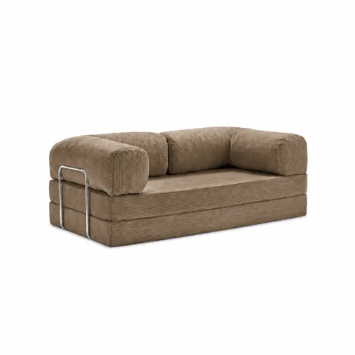Sillón Cama Teddy - Brown en Marrón - Sillones y sofás, Uruguay | Samic