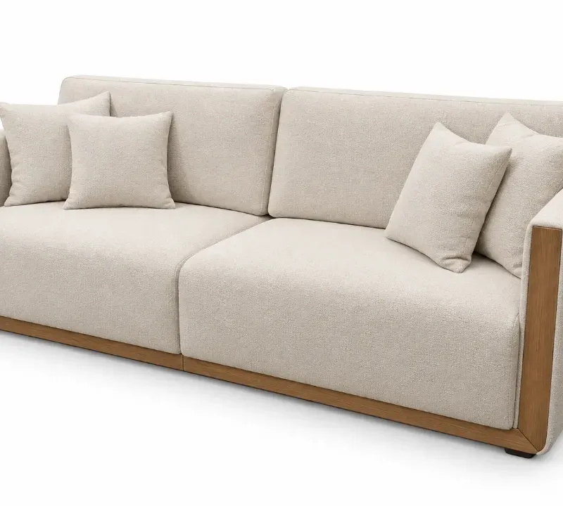 Sofá THEO blanco en Beige - Sillones y sofás, Uruguay | Victoriana