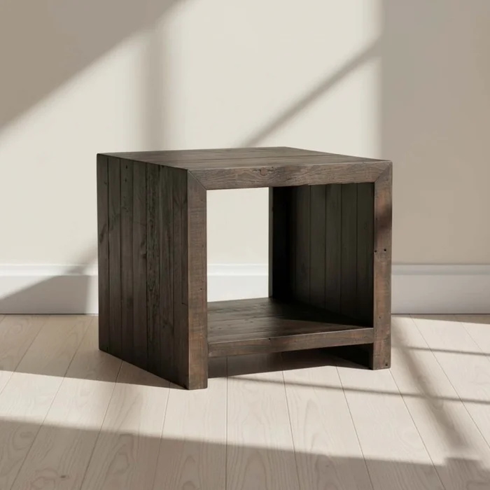 Mesa Auxiliar Madera Marron Eduardo Castaño en Marrón - Mesas de living, Uruguay | Divino