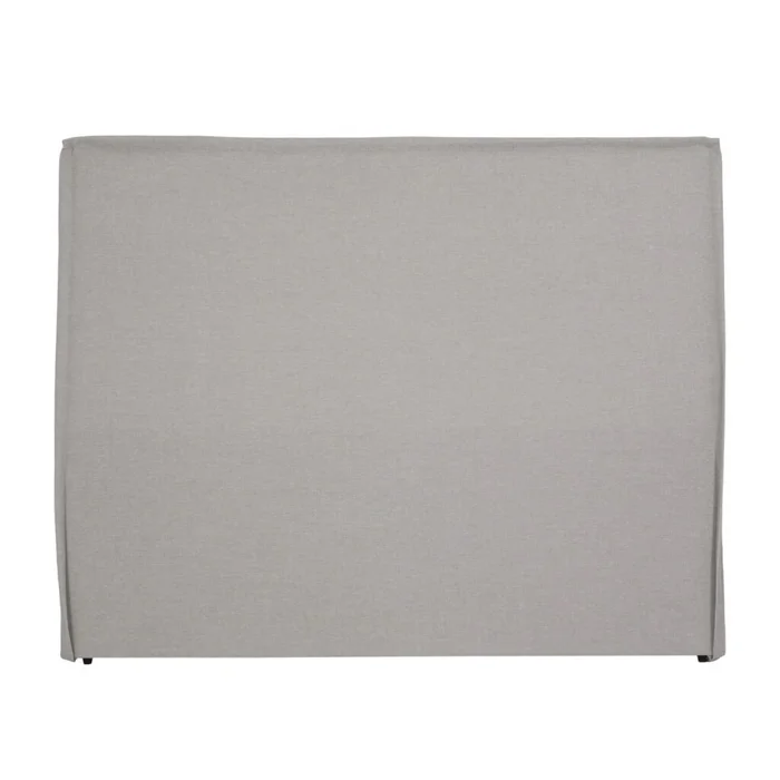 Respaldo 2 plazas tela - Gris en Gris - Respaldos de cama, Uruguay | La Cueva Muebles