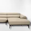 Sofá con chaise DUNA TELA BEIGE DERECHO - Sillones y sofás, Uruguay | Viasono, vista 5 de 5