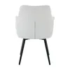 Silla Giratoria Lusso - Tela Rústica - W3 (Beige) en Beige - Butacas, banquetas y puffs, Uruguay | NYR, vista 3 de 5