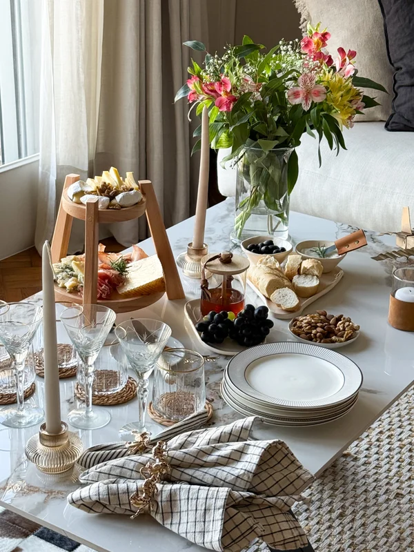 Mini torre de madera para mesas – doble plato en Madera natural - Decoración, Uruguay | Dreams On Time, vista 9