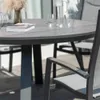 Mesa redonda de Patio Diámetro 119cm - Urbanite - Gris en Gris - Mesas de comedor, Uruguay | Ecowood, vista 4 de 5