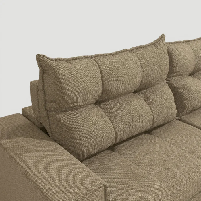 Sofa Dorian 236CM - Retractil/Reclinable en Beige - Sillones y sofás, Uruguay | Balton, vista 15