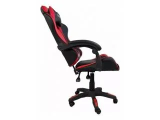 Silla de escritorio Gamer Roja en Rojo - Escritorios y sillas de escritorio, Uruguay | Que Sal Muebleria, vista 2