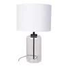 Lámpara De Mesa Ml2345 Transparente Vidrio Ml234562 en Blanco - Lámparas de mesa, Uruguay | Divino, vista 1 de 2