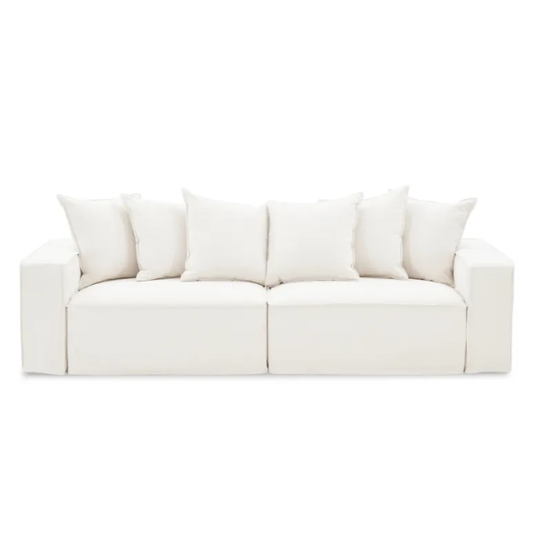 SOFÁ NEW LA BARRA LINO en Blanco - Sillones y sofás, Uruguay | Masinfinito Casa