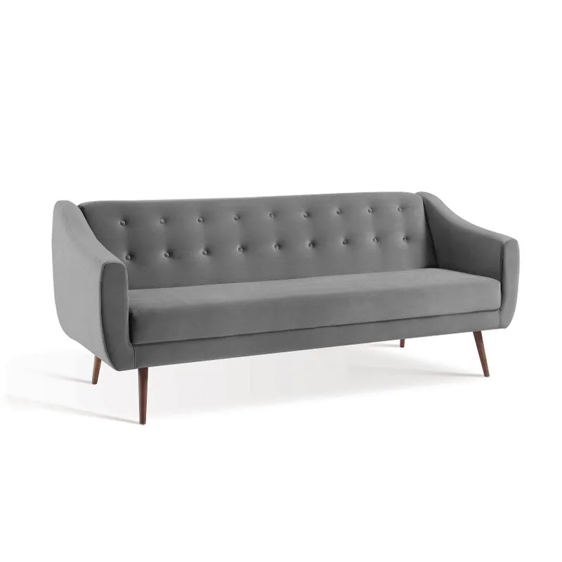 Sofá Cama Durham Lino en Gris - Sillones y sofás, Uruguay | Unsi