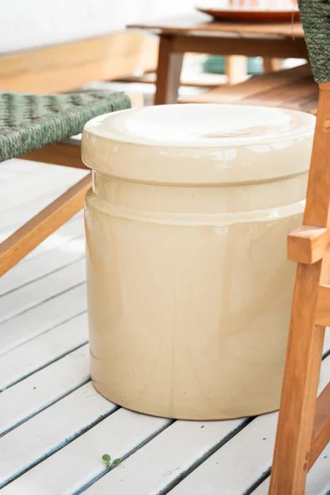 Stool en Beige - Mesas de arrimo, Uruguay | Balcony