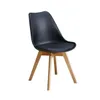 Silla Eames Tapizada - Negro en Negro - Sillas, Uruguay | La Cueva Muebles, vista 3 de 12