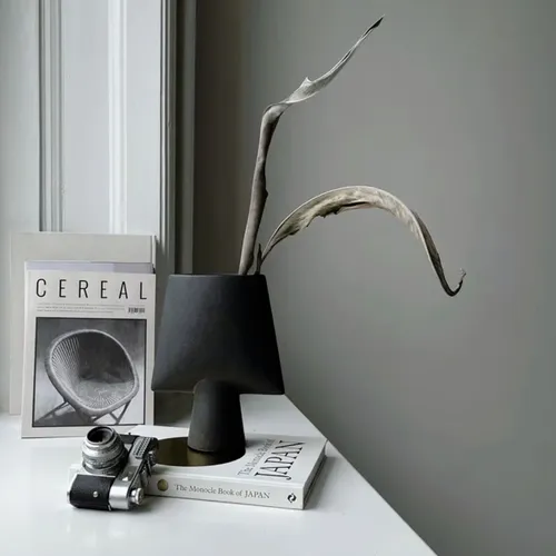 JARRON MUD Negro Small - Decoración, Uruguay | Viasono