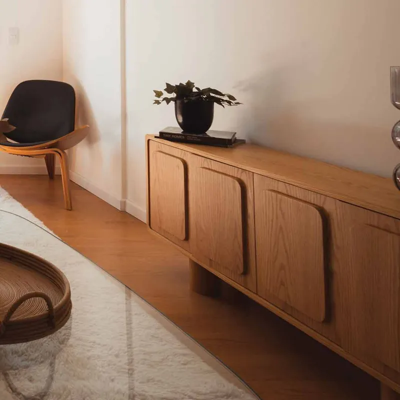 Rack Aurora - 130cm en Madera natural - Aparadores y recibidores, Uruguay | Walnut
