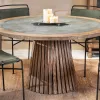 Mesa de comedor redonda Zinc - Mesas de comedor, Uruguay | Satec, vista 4 de 8