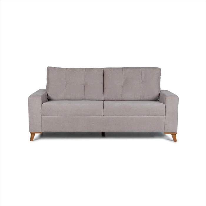 Sofá Katrina - Tela Microfibra - 3 cuerpos - 10287 (Tostado) en Marrón - Sillones y sofás, Uruguay | NYR, vista 2