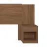 Respaldo Dormitorio 2 Plazas Queen Mesas De Luz 1 Cajon en JATOBA - Respaldos de cama, Uruguay | Soy Hogar, vista 9 de 10