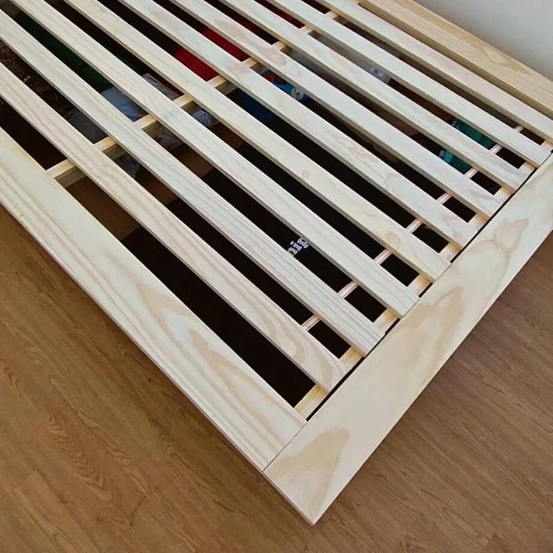 Cama Japonesa en Madera natural - Dormitorio, Uruguay | Tree House Deco, vista 7