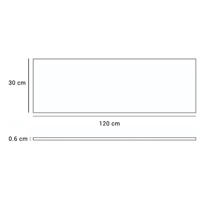 Panel LED 40W 120x30cm Luz Cálida en Blanco - Lámparas colgantes, Uruguay | Serlux, vista 5