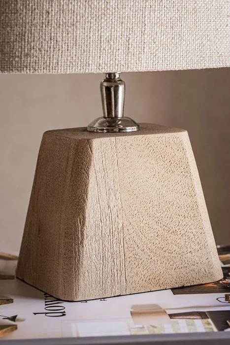 LAMPARA PRISMA MADERA CLARA - PETIT en Madera natural - Lámparas de mesa, Uruguay | La Iberica, vista 2