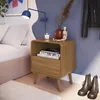 Mesa de Luz Roble - Mesas de luz, Uruguay | RM Muebles y Deco, vista 1 de 4