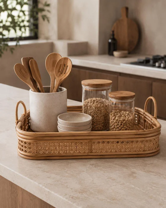Bandeja Martina en Madera natural - Decoración, Uruguay | Indrana