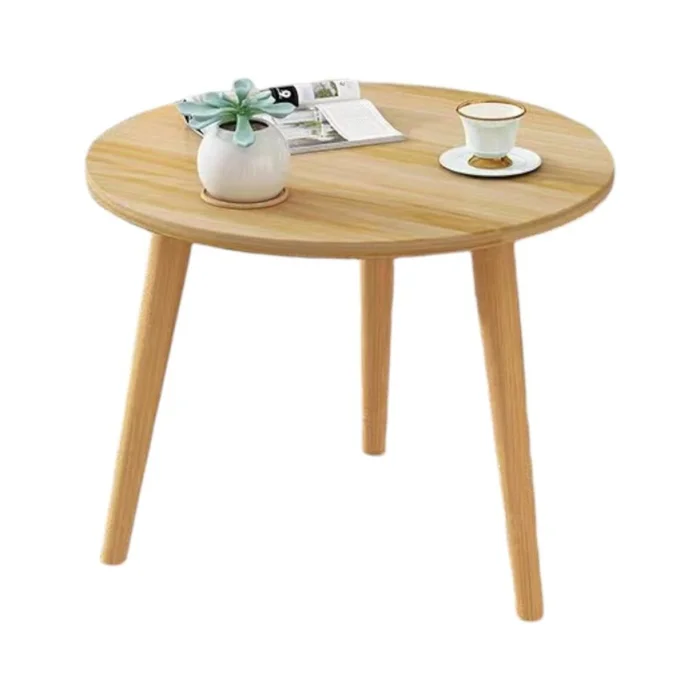 MESA RATONA MADERA D50x41CM NATURAL en Madera natural - Mesas de comedor, Uruguay | Decohogar, vista 2