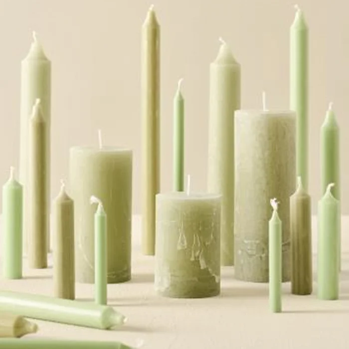Pack x12 velas Amiel - Te verde en Verde - Velas y Portavelas, Uruguay | Walnut