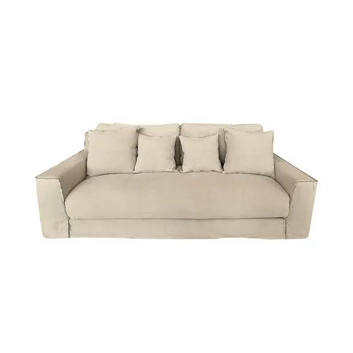 Sofá Sand, 3 Cuerpos - Beige en Beige - Sillones y sofás, Uruguay | Indian