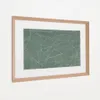 Cuadro abstracto Durkan de papel reciclado verde 100 x 70 cm en Verde - Decoración de pared, Uruguay | Kavehome, vista 7 de 8