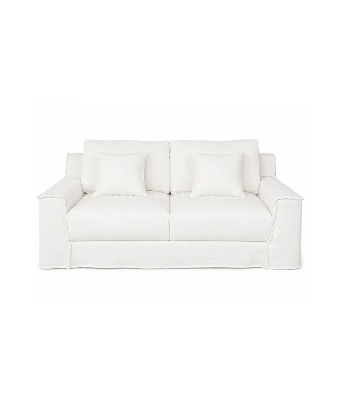 SOFÁ MILANO LINO BLANCO en Blanco - Sillones y sofás, Uruguay | Masinfinito Casa, vista 2