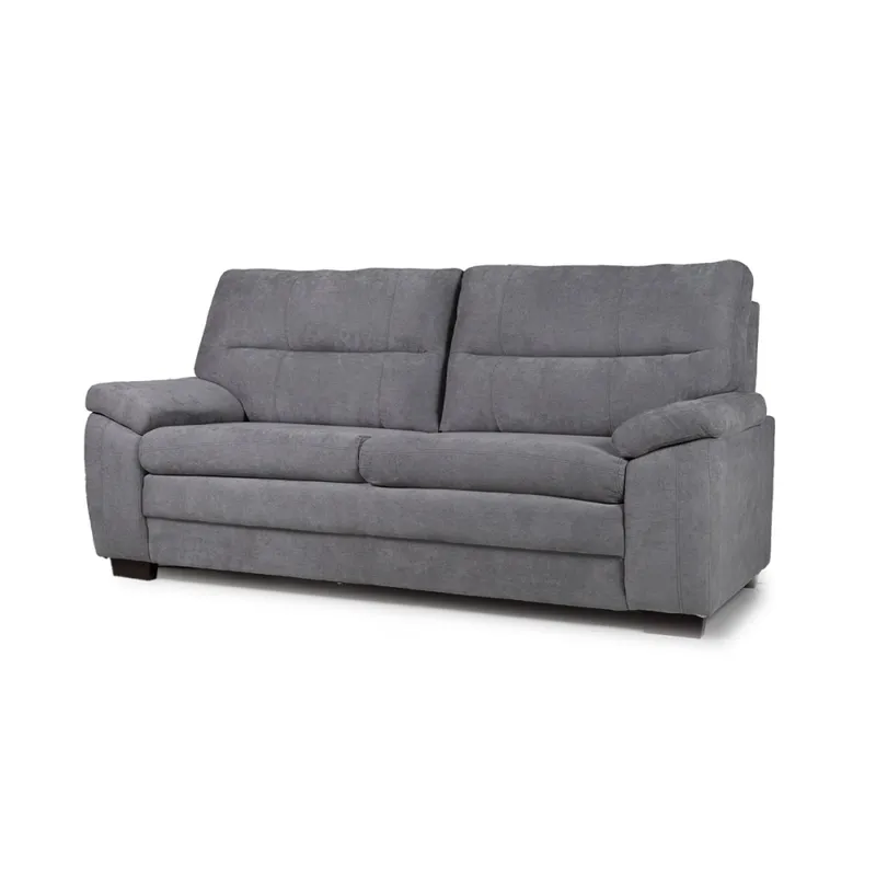 Sofá Adria (Outlet) - Tela Microfibra - 3 cuerpos - 9250 (Grafito) en Gris - Sillones y sofás, Uruguay | NYR