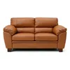 SOFA 2 CUERPOS MODELO ALIAS - 100 % CUERO - COLOR MARRON CLARO en Marrón - Sillones y sofás, Uruguay | Champagne Home, vista 1 de 4