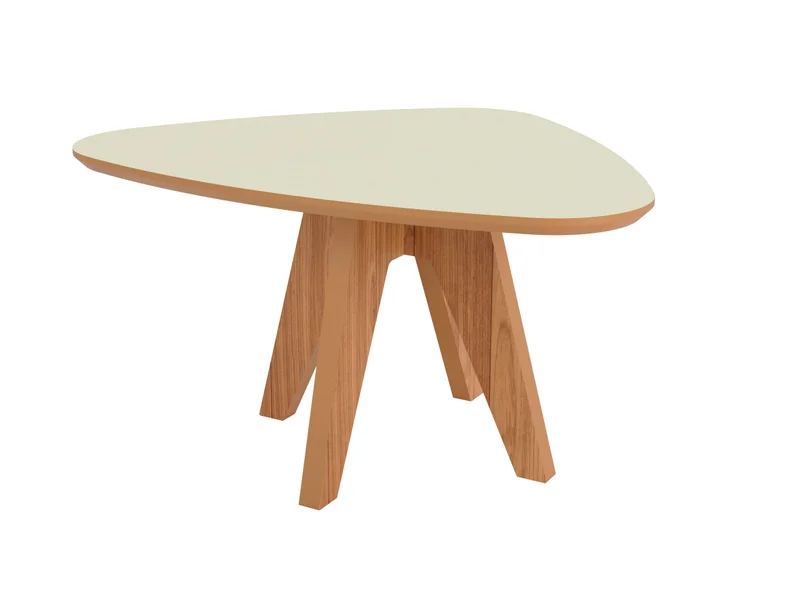 Mesa ratona de Centro Organic Alta 65cm 100% MDF en Madera natural - Mesas de living, Uruguay | Balton, vista 4