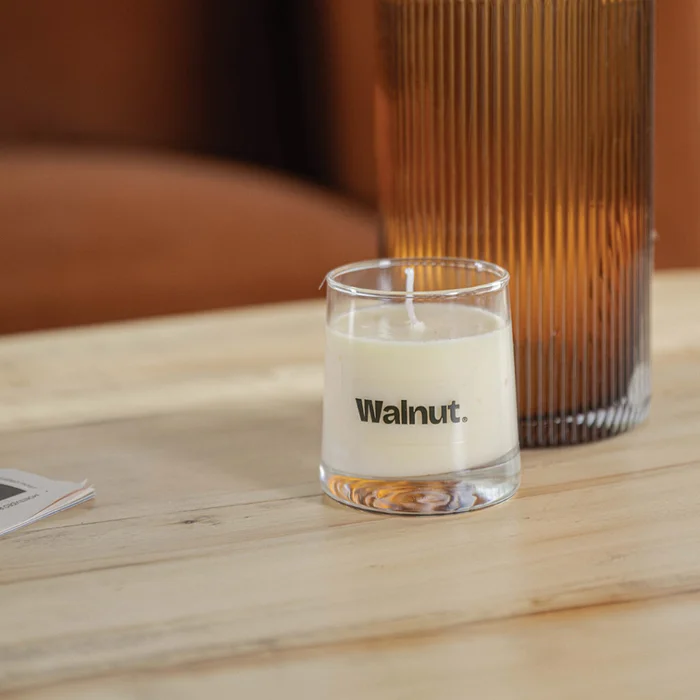 Vela Connie en Blanco - Velas y Portavelas, Uruguay | Walnut