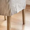 FUNDA SILLA AÑO 50 - LINO ALTO GRAMAJE RAYADO BEIGE en Multicolor - Sillas, Uruguay | La Iberica, vista 6 de 7