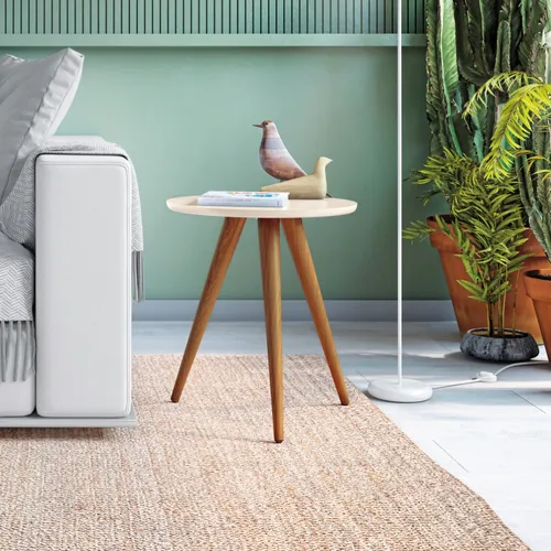 Mesa Lateral Sorelle - Off white — Urumobil en Off-white - Mesas de living, Uruguay | Urumobil