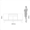 Aparador Buffet Linea Lisboa 100% MDF - Aparadores y recibidores, Uruguay | Balton, vista 8 de 10