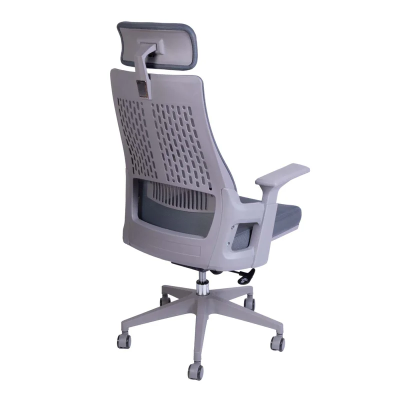 Silla De Oficina Malla Gris Lombardi en Gris - Sillas de escritorio, Uruguay | Divino, vista 7