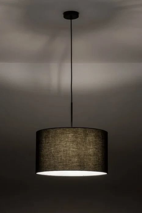 Colgante Simple Negro en Negro - Lámparas colgantes, Uruguay | La Perla, vista 7