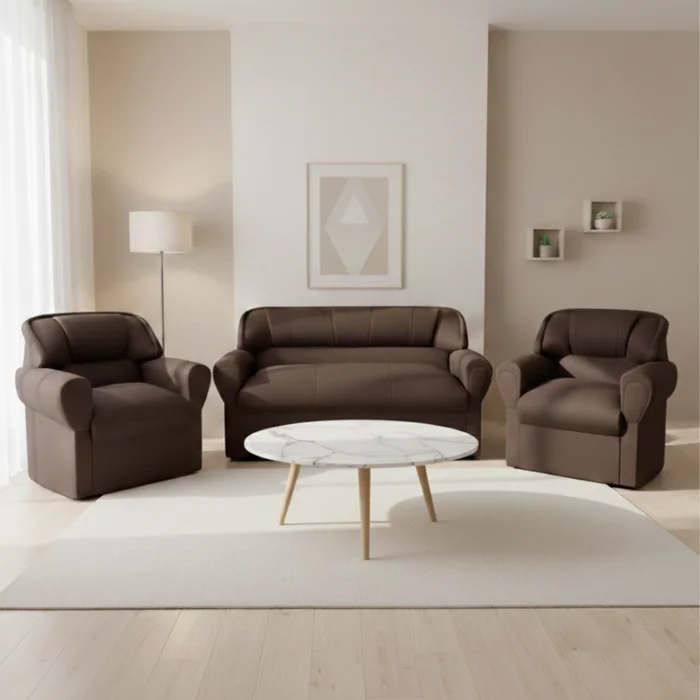 Conjunto Discordia 3+1+1 en Marrón - Sillones y sofás, Uruguay | Moderna Hogar